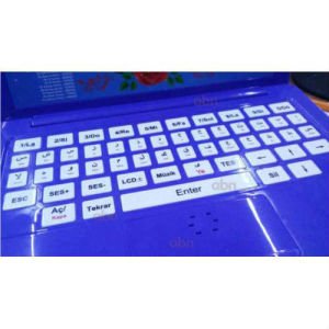 Çocukların Dini Eğitimi için Laptop,70 Fonksiyonlu Oyunlu,Müzikli,LCD Ekranlı Din Eğitim Notebooku