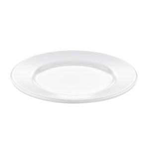 Beyaz Melamin 1lı 26cm Büyük servis tabağı Sağlıklı Hijyenik
