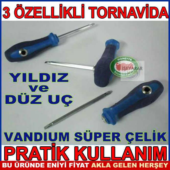 EN GÜÇLÜ ÇOK SAĞLAM YILDIZ DÜZ TORNAVİDA SET -2