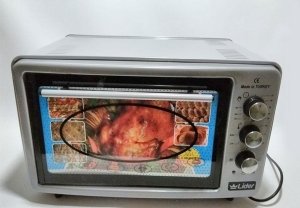 LİDER 32lt TEPSİ HEDİYELİ 1300W ELEKTRİKLİ FIRIN