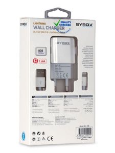 Syrox 1.6 Amper Micro Usb Hızlı Şarj Cihazı ve Data Kablosu Iphone şarj Seti J46