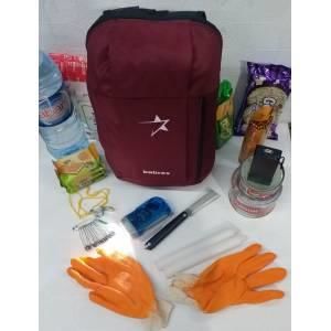 İlk Yardım Seti ile Yaşam için Acil 200 parça Deprem Çantası Herkes için Gerekli Yaşamsal Ürünler