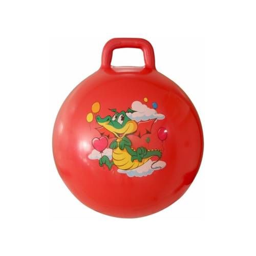 Kırmızı Zıp Zıp Pilates Topu 45cm, 70kg Taşıma Kapasiteli Zıplama Topu