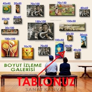 IP MAN 7 değişen ölçü ORİJİNAL KANVAS TABLO