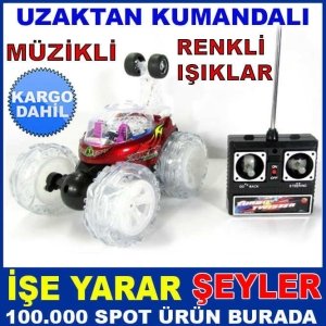 MÜZİKLİ IŞIKLI ŞARJLI UZAKTAN KUMANDALI ARABA KD