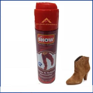 Bordo Süyet Boyası Su Geçirmez 250ml Süet, Nubuk Ayakkabı-Çanta-M