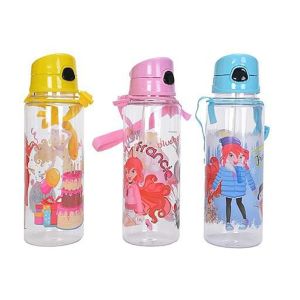 Venüs Okul Matarası 500 ml Otomatik Kapaklı Pipet Ağızlı Çiftsan Plastik