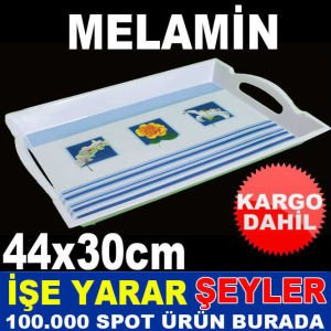 BÜYÜK BOY KAYDIRMZ SERVS TABAĞI MELAMİN TEPSİ KD