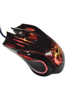 Polygold Işıklı 3 Farklı DPI Seçeneği ile 7 Tuşlu Oyuncu Mouse 2400 DPI Özel Ele Tam Oturan Tasarım