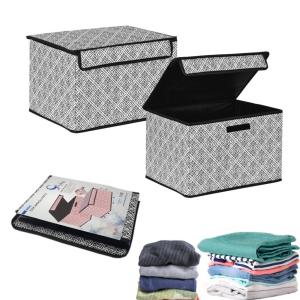 Silinebilir Kumaştan Çok Amaçlı Katlanır Mini Sepet 30x40x26 cm Kirli Çamaşır ile Oyuncak Sepeti