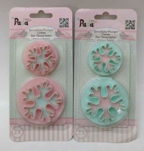 SUNPLAST Kar Tanesi Şeker Hamuru Kesici D-5