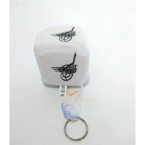 KÜP MODEL OSMANLI TUĞRA DESENLİ PELUŞ ARAÇ SÜSÜ