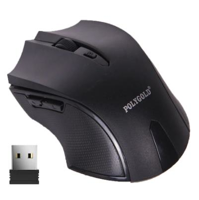 Polygold 3 Farklı DPI Seçeneği ile 6 Tuşlu Kablosuz Mouse 1600 DPI Özel Ele Tam Oturan Tasarım