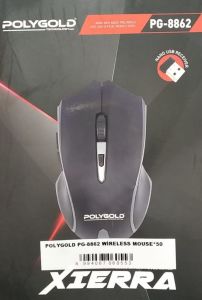 Polygold 3 Farklı DPI Seçeneği ile 6 Tuşlu Kablosuz Mouse 1600 DPI Özel Ele Tam Oturan Tasarım