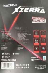 Polygold 3 Farklı DPI Seçeneği ile 6 Tuşlu Kablosuz Mouse 1600 DPI Özel Ele Tam Oturan Tasarım