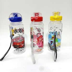 Bombeli Uzay Okul Matarası, Matara Suluk 500 ml Kolay Kırılmaz Koku Yapmaz