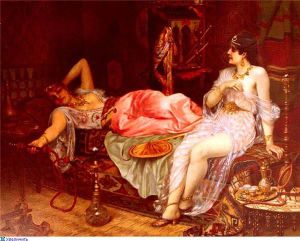 AHŞAP ÇERÇEVELİ CANVAS TABLO RESSAMLAR1195 40x30