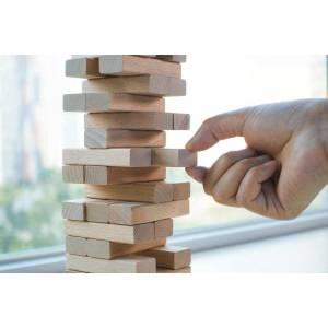 54 Parça Ahşap Numaralı Denge ve Beceri Oyunu (Jenga) Wiss Toy