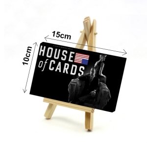HOUSE OF CARDS POSTER 7 değişen ölçü ORİJİNAL KANVAS TABLO