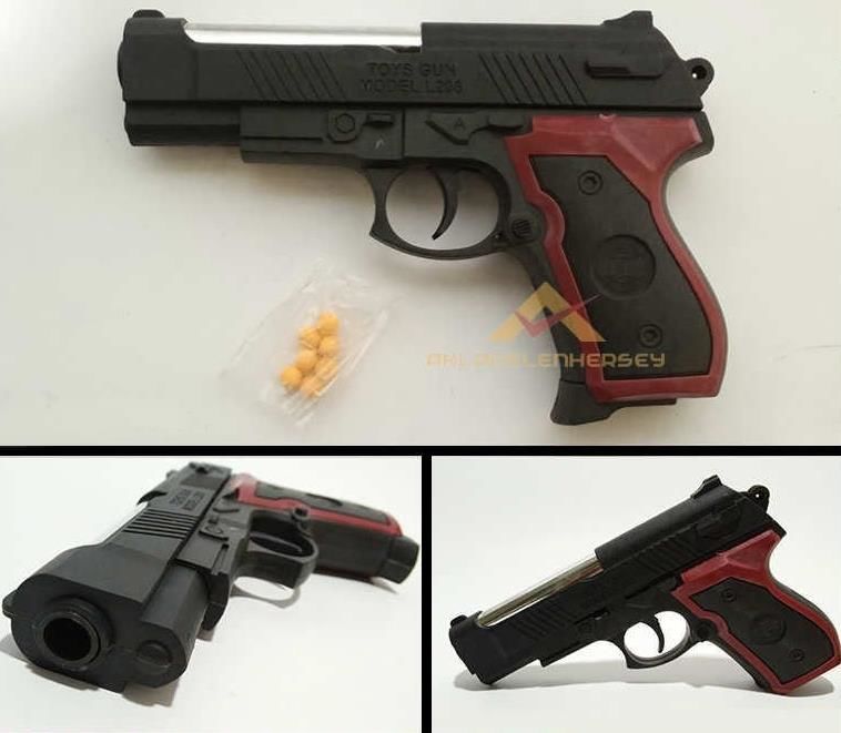 Boncuklu L-208 Model Oyuncak Boncuk Atan Tabanca