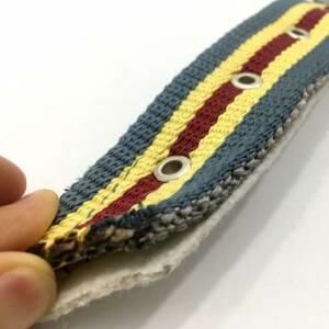 Çift Kat Dokuma U Tipi Çift Çivili Köpek Kangal Tasması 72 cm Kurt Boyun Tasmalığı