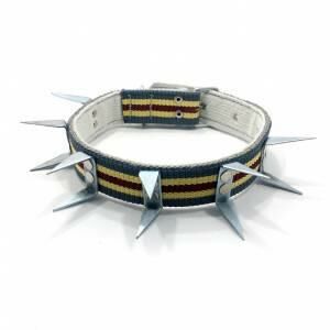 Çift Kat Dokuma U Tipi Çift Çivili Köpek Kangal Tasması 72 cm Kurt Boyun Tasmalığı