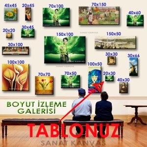 HEROES REBORN POSTER 7 değişen ölçü ORİJİNAL KANVAS TABLO