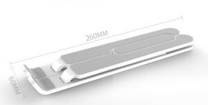 Plastik Yükseklik Ayarlı Laptop Standı Siyah