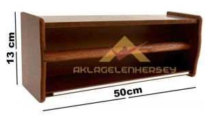50x13 cm BOYUTUNDA AHŞAP FOLYOLUK VE STREÇLİK