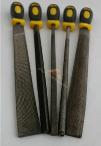 FİBER SAPLI PROFESYONEL 5'Lİ ÇELİK EĞE SETİ