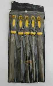 FİBER SAPLI PROFESYONEL 5'Lİ ÇELİK EĞE SETİ