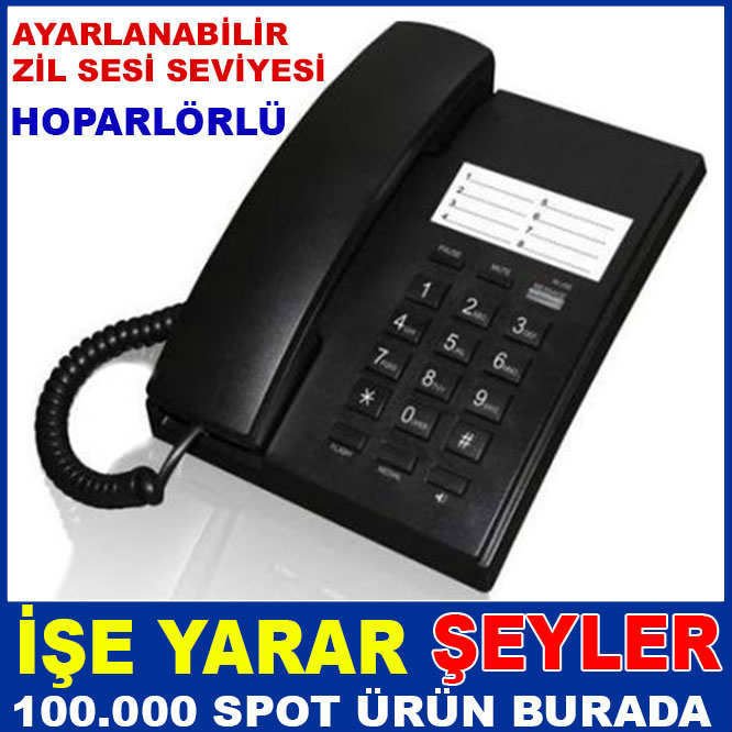 HOPARLÖR VE BEKLETME FONKSİYONLU SABİT TELEFON