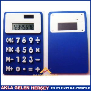 KATLANABİLİR GÜNEŞ TAKVİYELİ HESAP MAKİNESİ