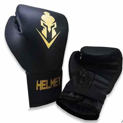 Yukon Helmet 10 Ons Yetişkin Boks ve Antrenman Eldiveni Siyah