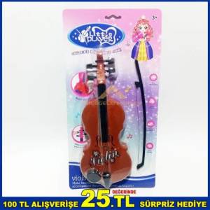 Çocukların Mutlu Zaman Geçirebilecekleri Eğlenceli Pilli Keman