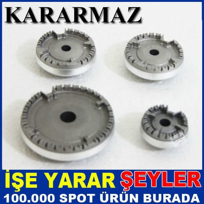 4LÜ SET KARARMAZ ÖZEL ALAŞIM DÖKÜM OCAK GÖZÜ