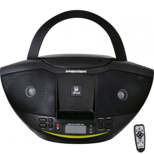 Premier PRT-215 Cd/Mp3/Aux/I-Pod Usb Girişli Portatif Müzik Seti