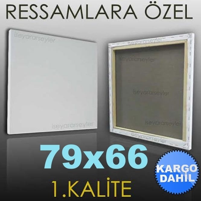 RESSAMLARA ÖZEL RESİM TUVALİ HAZIR TUAL 79X66 KD