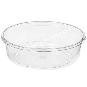 100 Adet Plastik Şeffaf Spangle Sütlaç Helva Tatlı kabı 