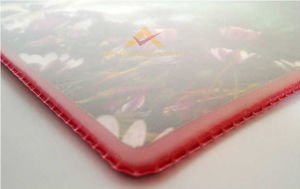 KAYMAZ ALT YÜZEYLİ ŞELALE DESENLİ MOUSE PAD