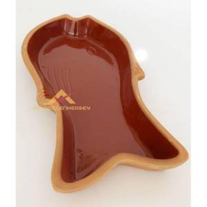 34cm 2'li Büyük Toprak Güveç Levrek Fırın Tava