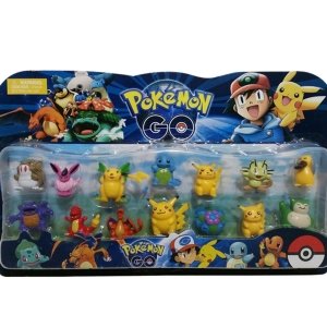 POKEMON GO 14 PARÇADAN OLUŞAN FİGÜR OYUNCAK SETİ