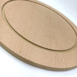 5 Adet MDF Ahşap Pizza Tahtası 28 Cm, Sunum Tahtası, Pizza Tabağı, Lahmacun ve Pide Servis Tahtası