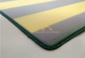 KAYMAZ ALT YÜZEY SARI LACİVERT DESENLİ MOUSEPAD