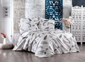 Yakamoz Desen 4 Parça Çift Kişilik Baskılı Pike Takımı Ultra Lüks Pamuklu umaş USA İhrac Ürünü