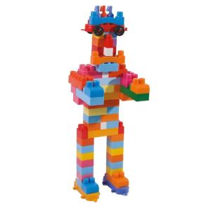 Sırt Çantalı Jumbo Boy Büyük Parçalı Lego Seti 130 Parça Yapı Blokları