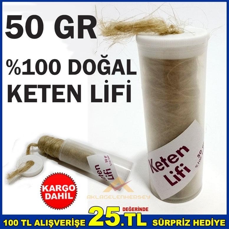 SU DOĞALGAZ BORULARI İÇİN %100 DOĞAL KETEN LİFİ