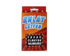 Anlat Lütfen Oyun Kartları 55 Kartlı Her Kartta 4 Kelimeli Tabu Hayal Gücünü Kullan Kelimeni Anlat