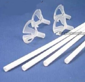 100 Adet Balon Çubuğu ile 100 Adet Balon Ağzı Kapatıcı Çubuk