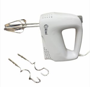 Kiwi Beyaz Renk 5 Hız Ayarlı Çıprma ve Yoğurma Başlıklı Mikser